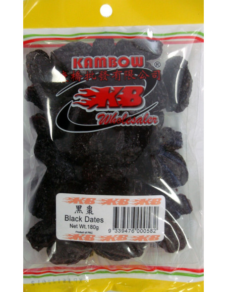 Dried Black Dates 180g