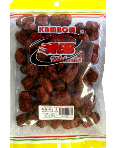 Dried Red Dates with Seed 280g