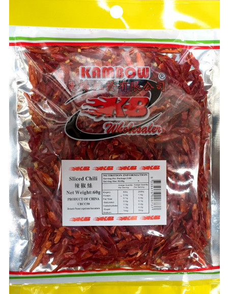 Sliced Chilli 60g