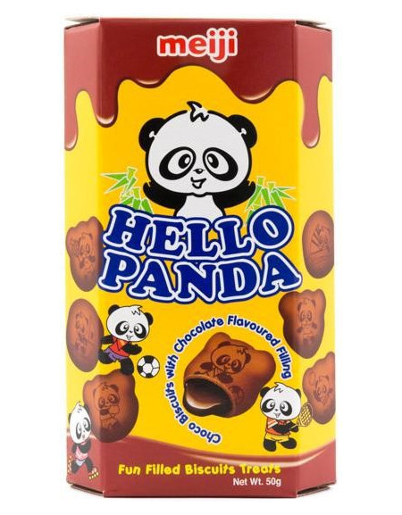 MEIJI Hello Panda Double Chocolate Cookies
