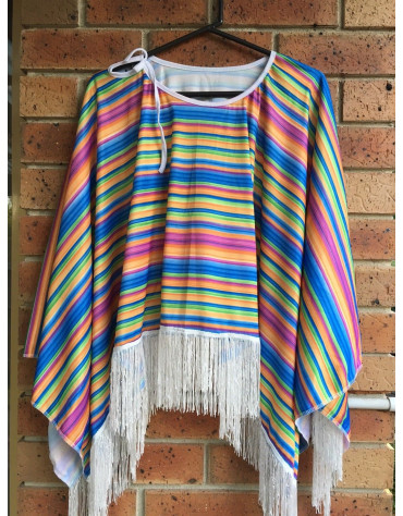 MEXICAN PONCHO Wild West Cowboy