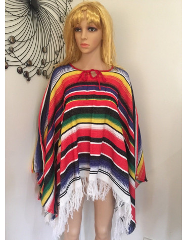 MEXICAN PONCHO Spanish Wild West