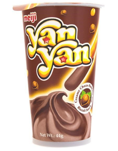 MEIJI Yan Yan Choco-Hazelnut Cookies