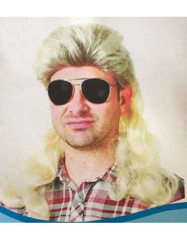 Fashion 70s 80s Mullet Wig Mens
