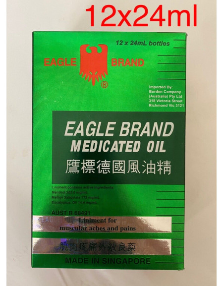 4 Eagle Brand Medicated Oil 24ml