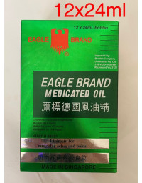 12 Eagle Brand Medicated Oil 24ml