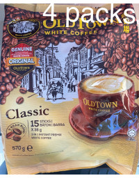 4x Old town 3 in 1 white coffee classic