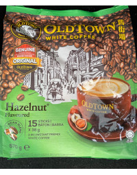 Old town 3 in 1 white coffee hazelnut