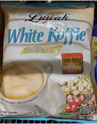 Luwak White Koffie Instant Coffee Original 18 satchels x 20g Halal