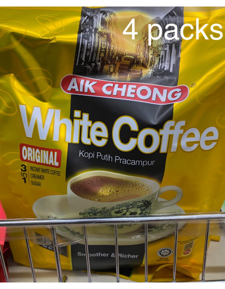 2xAik Cheong White Coffee 3 in 1 Malaysia Instant Coffee aikcheong Malaysian