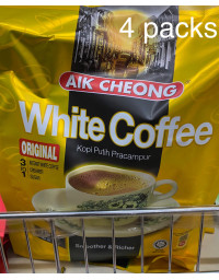 4x Aik Cheong White Coffee 3 in 1 Malaysia Instant Coffee aikcheong Malaysian