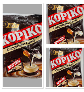 Kopiko Cappuccino Coffee Candy 3x175g