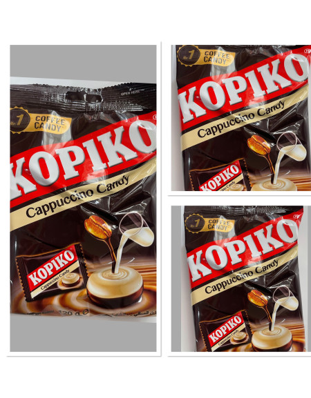 Kopiko Cappuccino Coffee Candy 3x175g